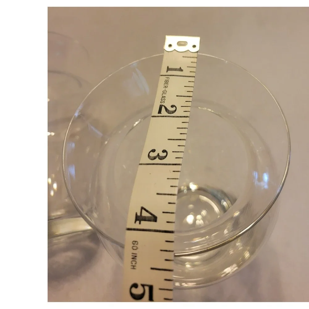 Vtg Avon Floral Bouquet Lead Crystal Vase Etched Glass Pair Lot of 2 Display